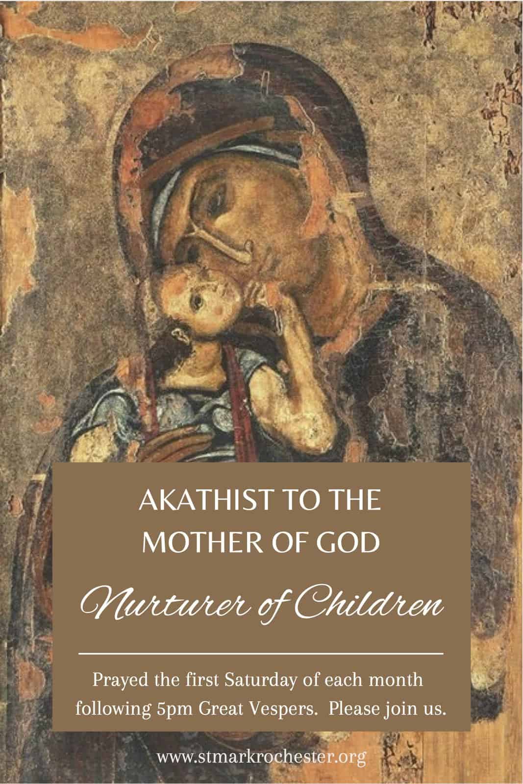 fixed Akathist to the Mother of God